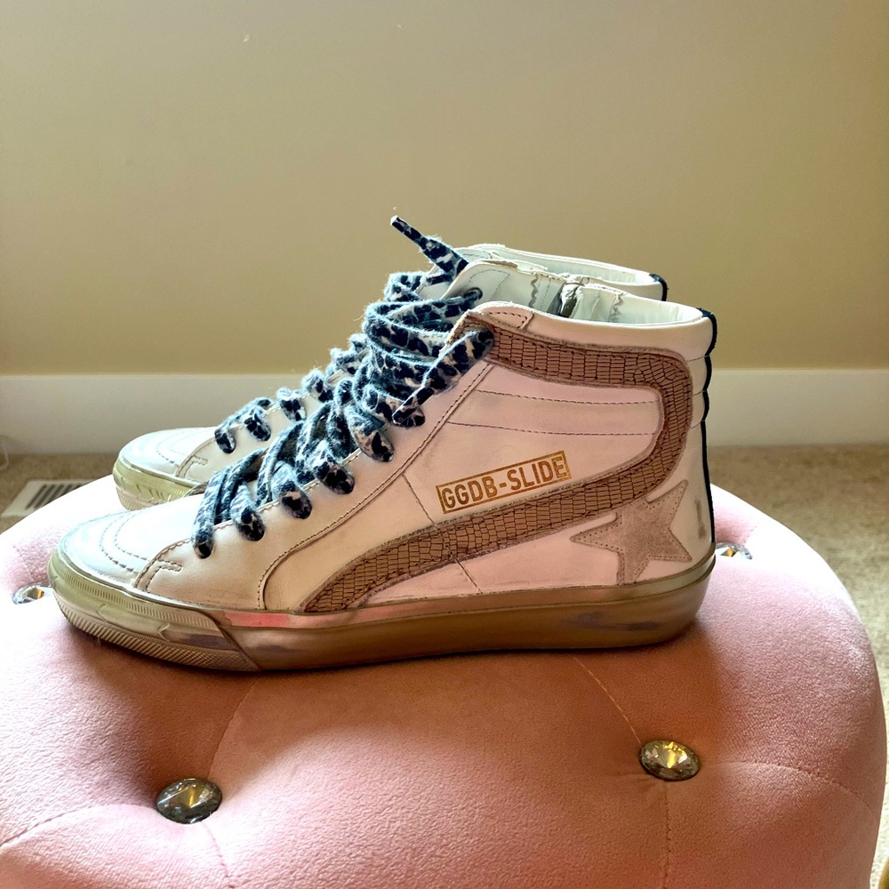 Golden Goose Slide (hightop) Sneaker